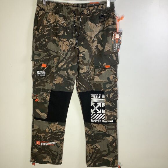 RGSTR Mens Dune Camo Premium Tech Cargo‎ Pants Size Large NWT - Picture 2 of 10
